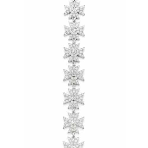 Maltese Cross Bracelet