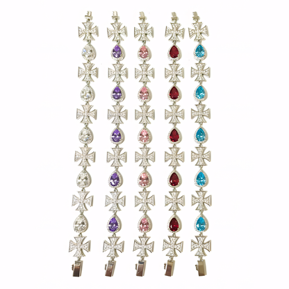 Tear Cross Bracelet
